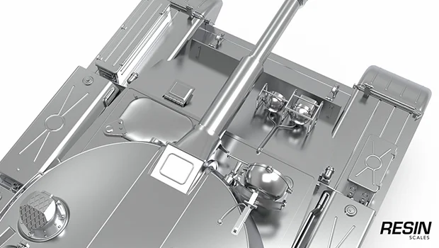 T-100 LT Soviet light tank 1:35 scale resin kit